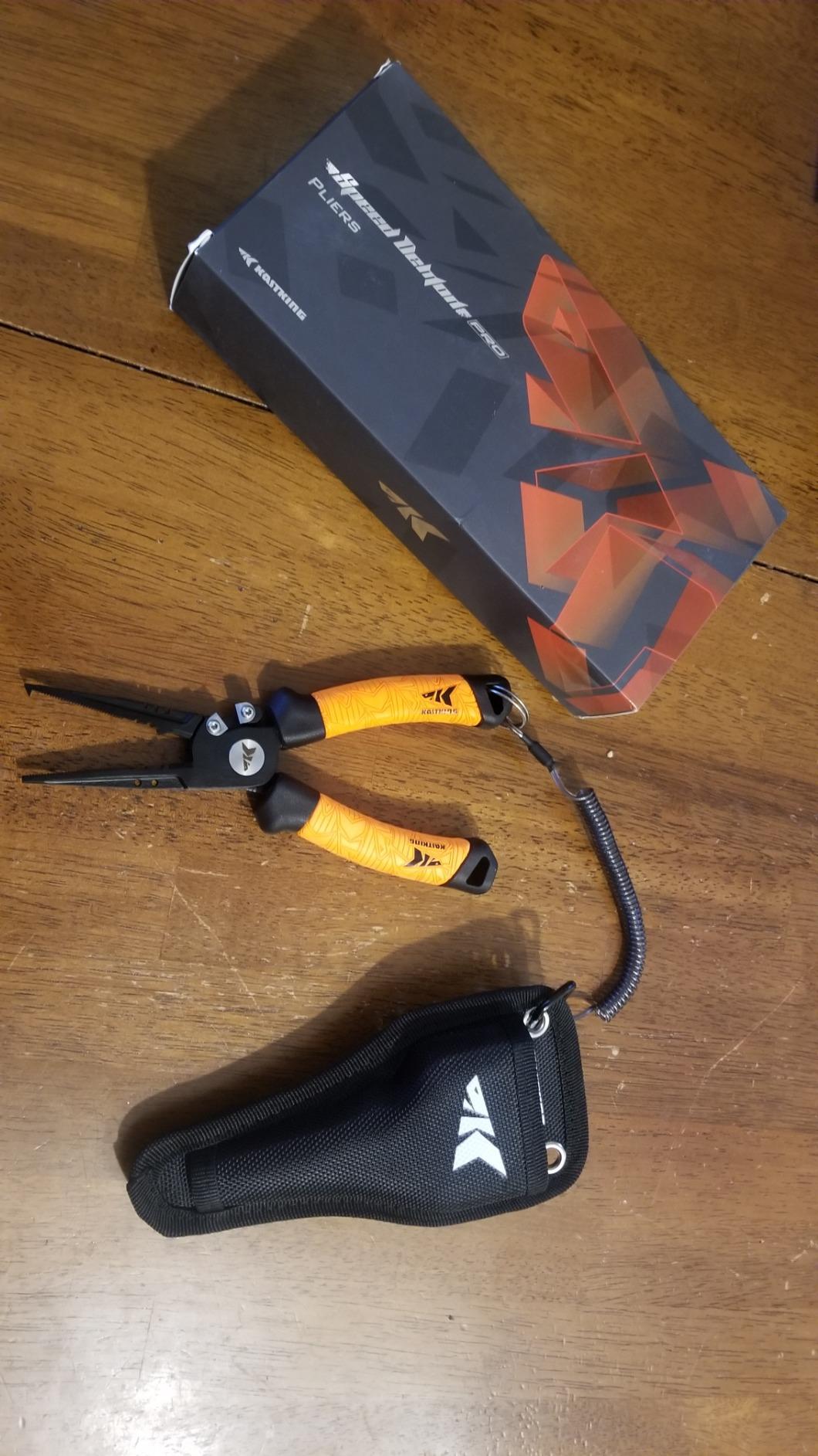 KastKing Speed Demon Pro Fishing Pliers, Saltwater Resistant customer photo 2