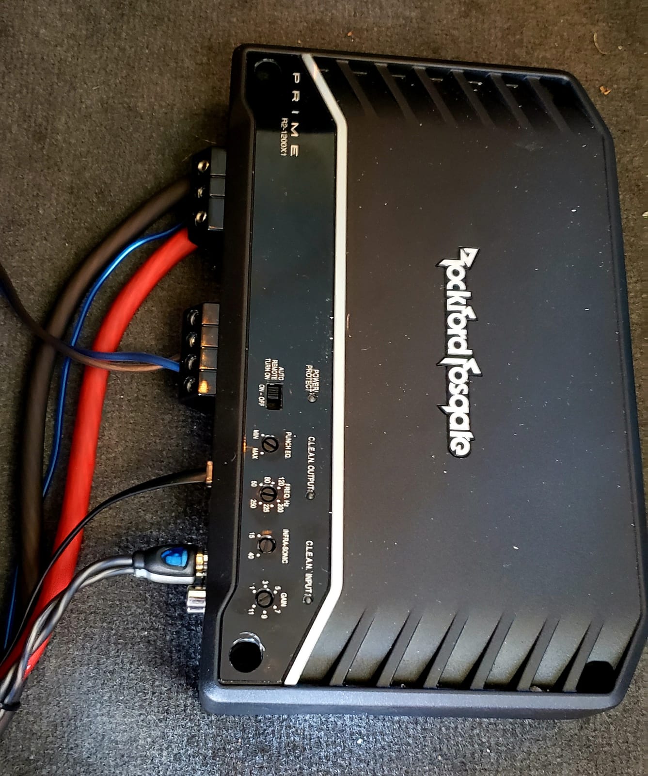 Rockford Fosgate Prime R2-1200X1 1200-Watt Mono Amplifier | Class-D, Extremely Efficient, Reduces Demand on the Vehicles Electrical System customer photo 1
