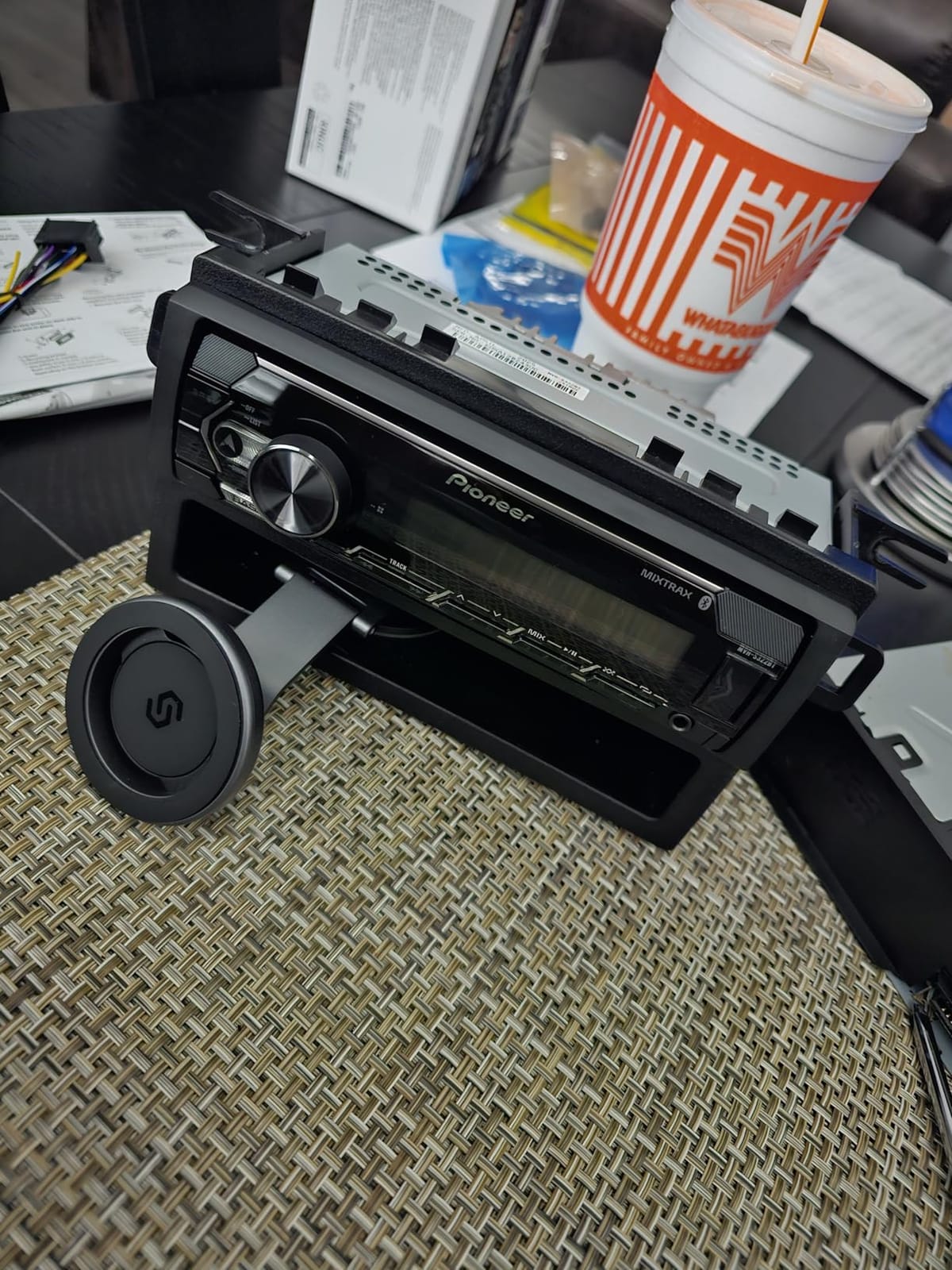 Pioneer MVH-S322BT 1-Din Car Stereo with Bluetooth, USB, AM/FM Radio customer photo 2