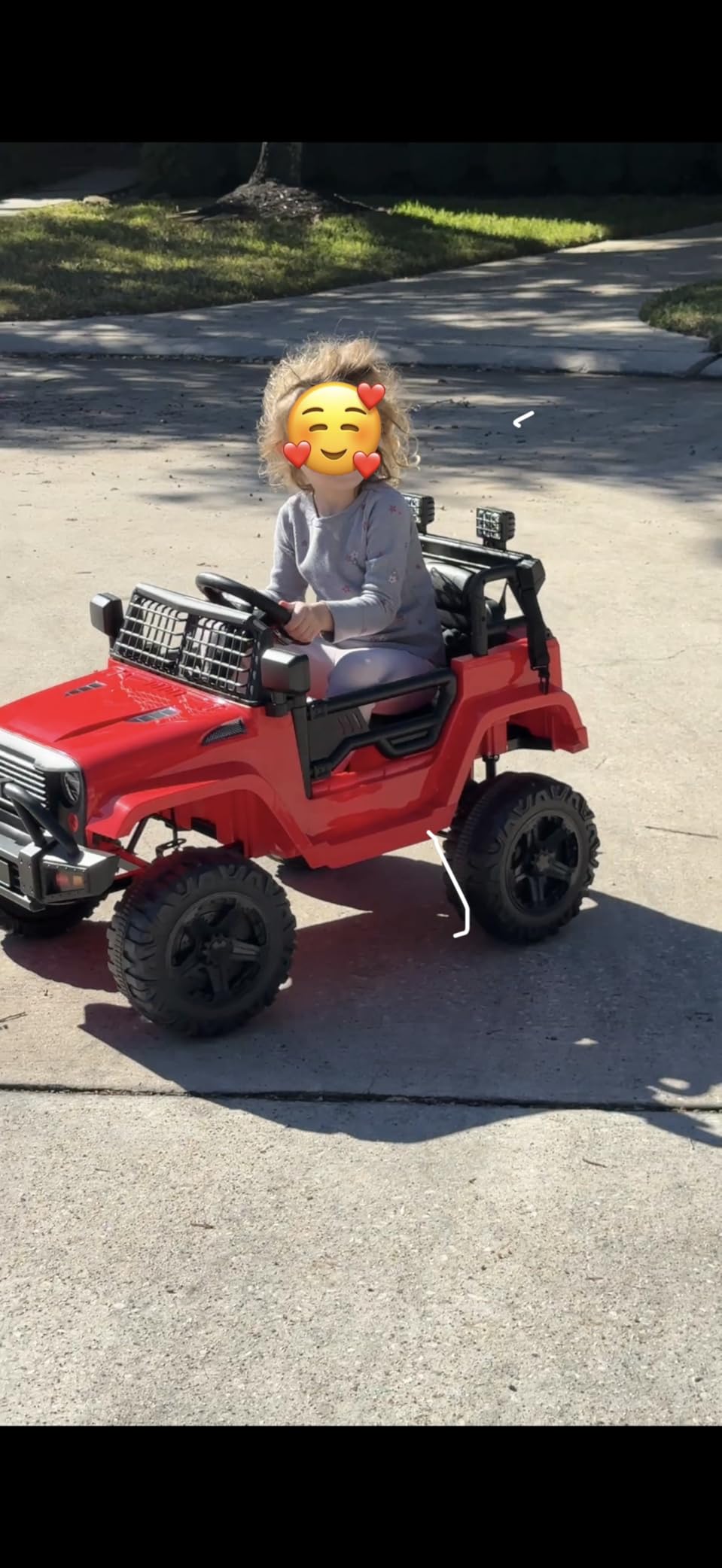 Best Choice Products 12V Kids Electric Vehicle Toy Ride On Car with Parent Remote Control for Toddlers, Seat Harness, 61 lbs Weight Capacity, Locking Doors, Spring Suspension, Bluetooth - Black customer photo 2