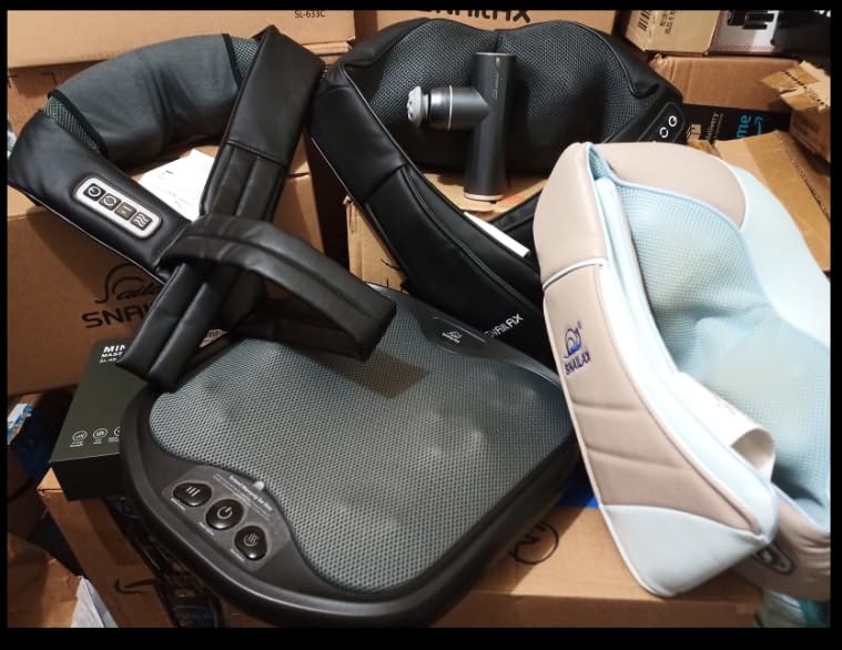 Snailax Shiatsu Foot Massager with Heat, FSA Eligible Massage Tools | 3 Massage Modes, 3 Intensity Levels, 2 Heat Levels And Flexible Nodes Fit Different Feet For Personalized Comfort Gifts customer photo 2