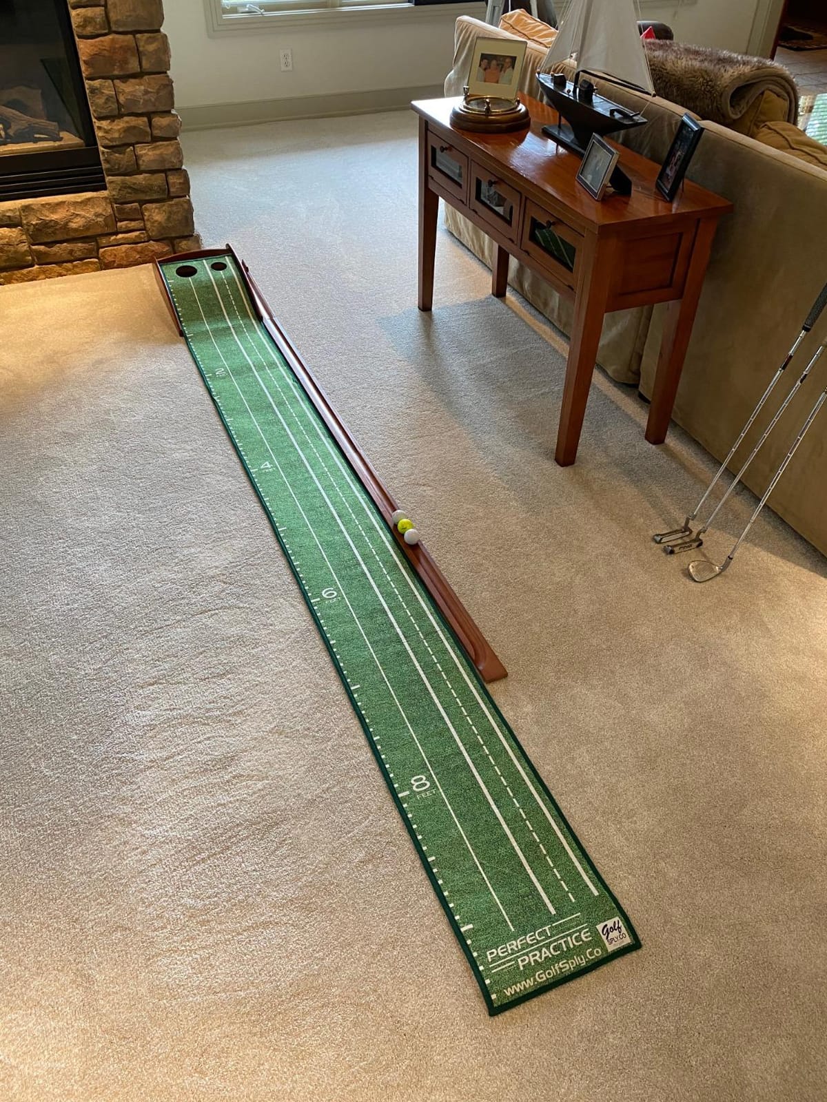 Perfect Practice Standard 9' Putting Mat - Indoor Putting Green customer photo 1