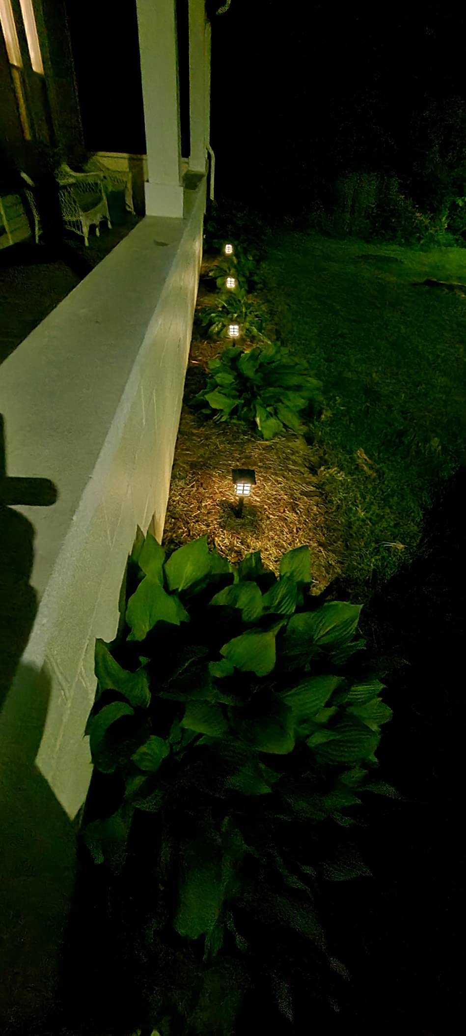 GIGALUMI Solar Lights Outdoor Waterproof 12 Pack, LED Garden Decor customer photo 1