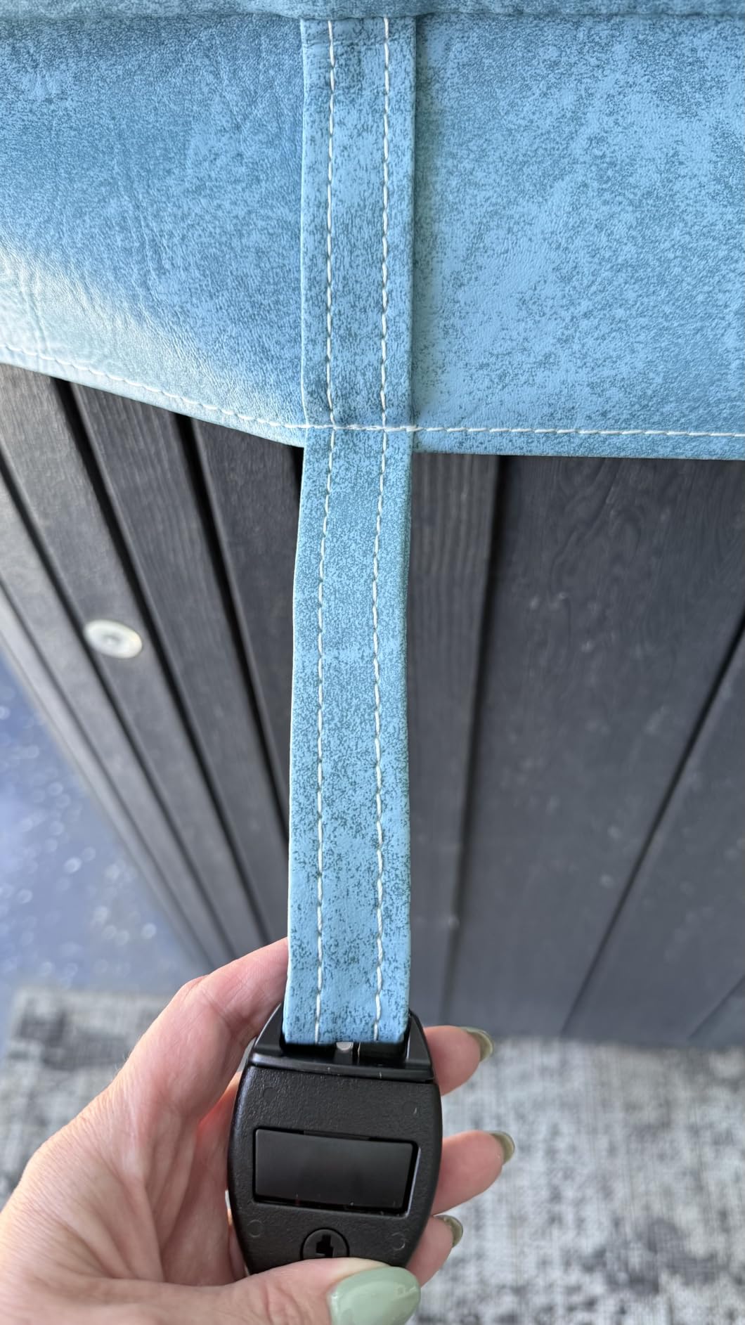 The Cover Guy Premium Hot Tub Cover | Custom Made Replacement Spa Cover | Energy-Saving Hot Tub Covers Built for All Climates | 6, 5, or 4 inch Taper customer photo 1