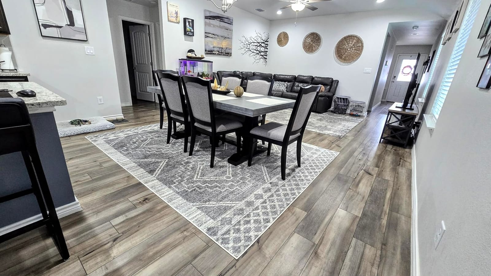 JONATHAN Y Amir Moroccan Beni Souk Cream/Black Indoor Area Rug, 8x10, Bohemian, Scandinavian, Easy-Cleaning for Living Room, Bedroom, Kitchen, Pet Friendly, Non-Shedding (MOH200A-8) customer photo 2