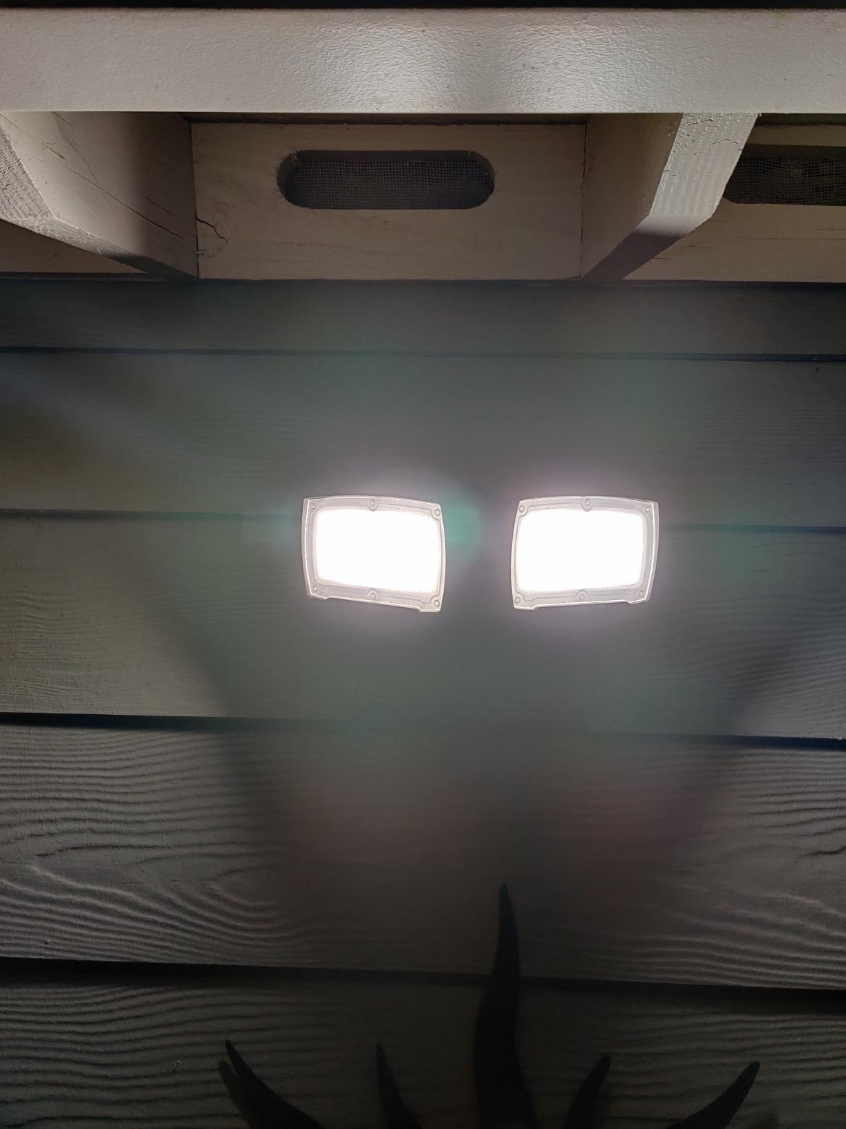 LEPOWER 28W Flood Lights Outdoor - 3000LM Brightness LED Security Lights customer photo 2