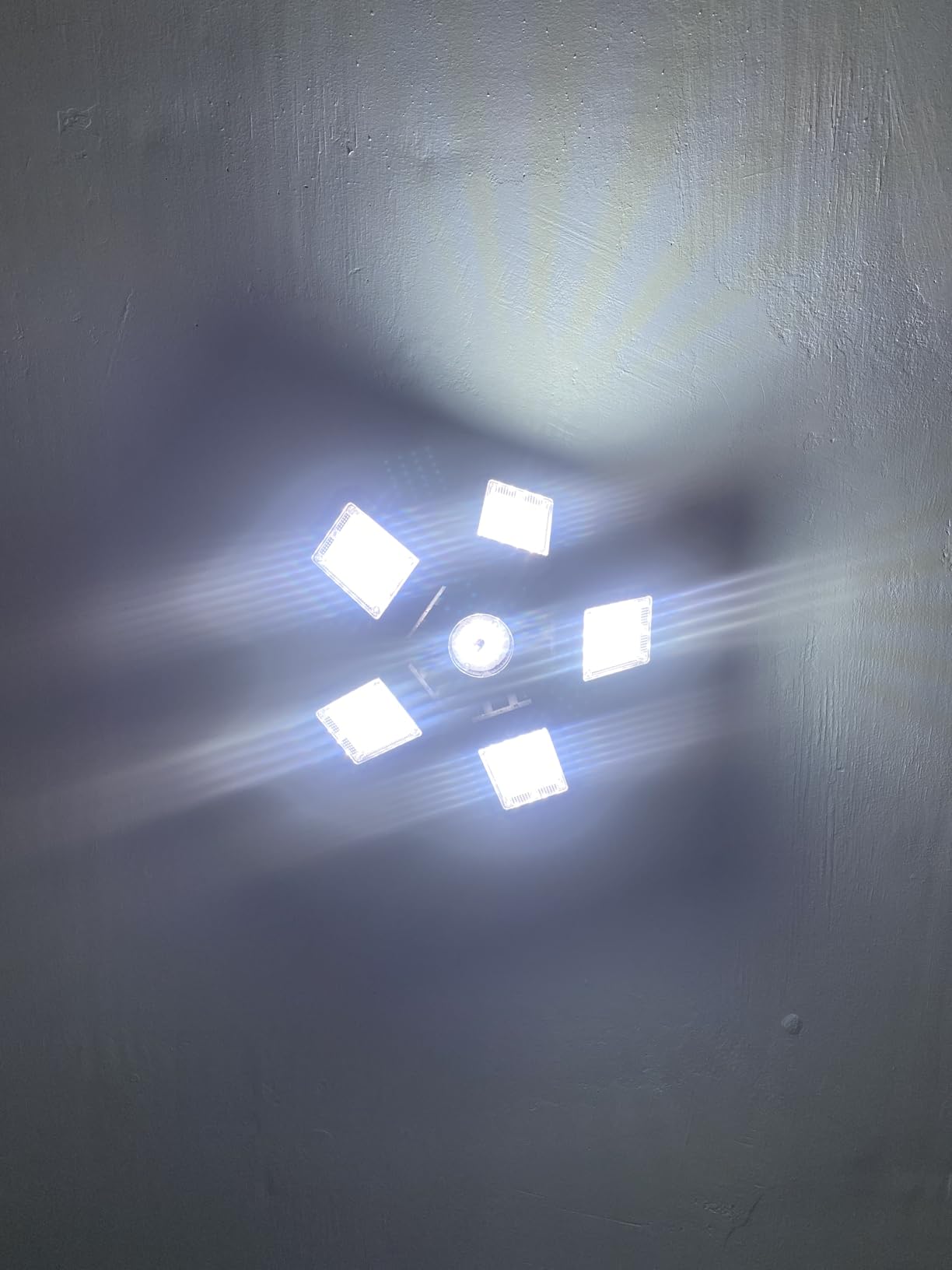 Luyata LED Garage Lights 2 Pack, 180W 18000LM 6500K Ceiling LED Shop Light customer photo 1