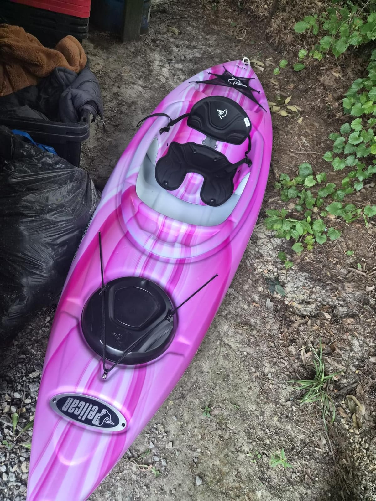 Pelican Argo 100X - Recreational Sit in Kayak - Lightweight Patented Ram-X™ Material - Ergoform™ Seating System - 10 ft customer photo 2
