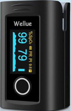 Wellue Bluetooth Pulse Oximeter Fingertip, Blood Oxygen Saturation Monitor with Free APP, Batteries, Carry Bag & Lanyard customer photo 2