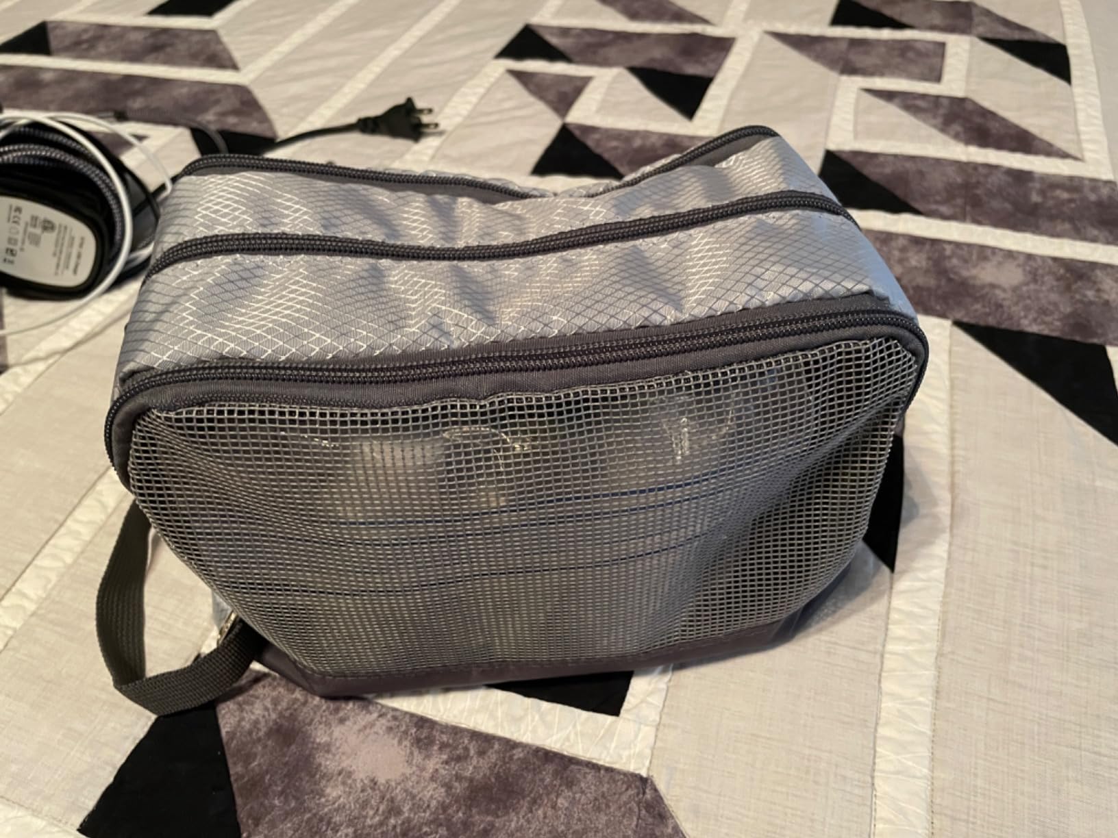 WANDF Travel Toiletry Bag for Men, Small Dopp Kit for Toiletries customer photo 1