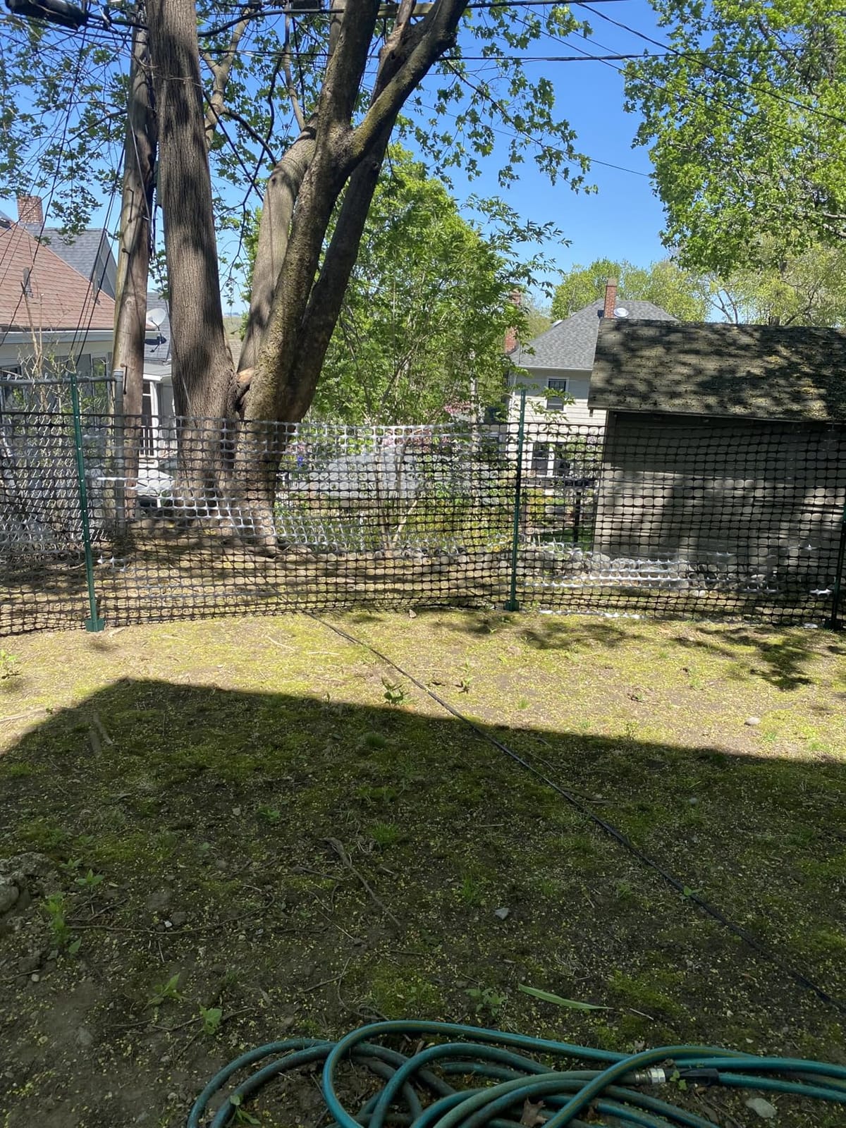 Ohuhu 4'×100'/15 LB Ultra Thick Plastic Mesh Safety Fence, Green customer photo 2
