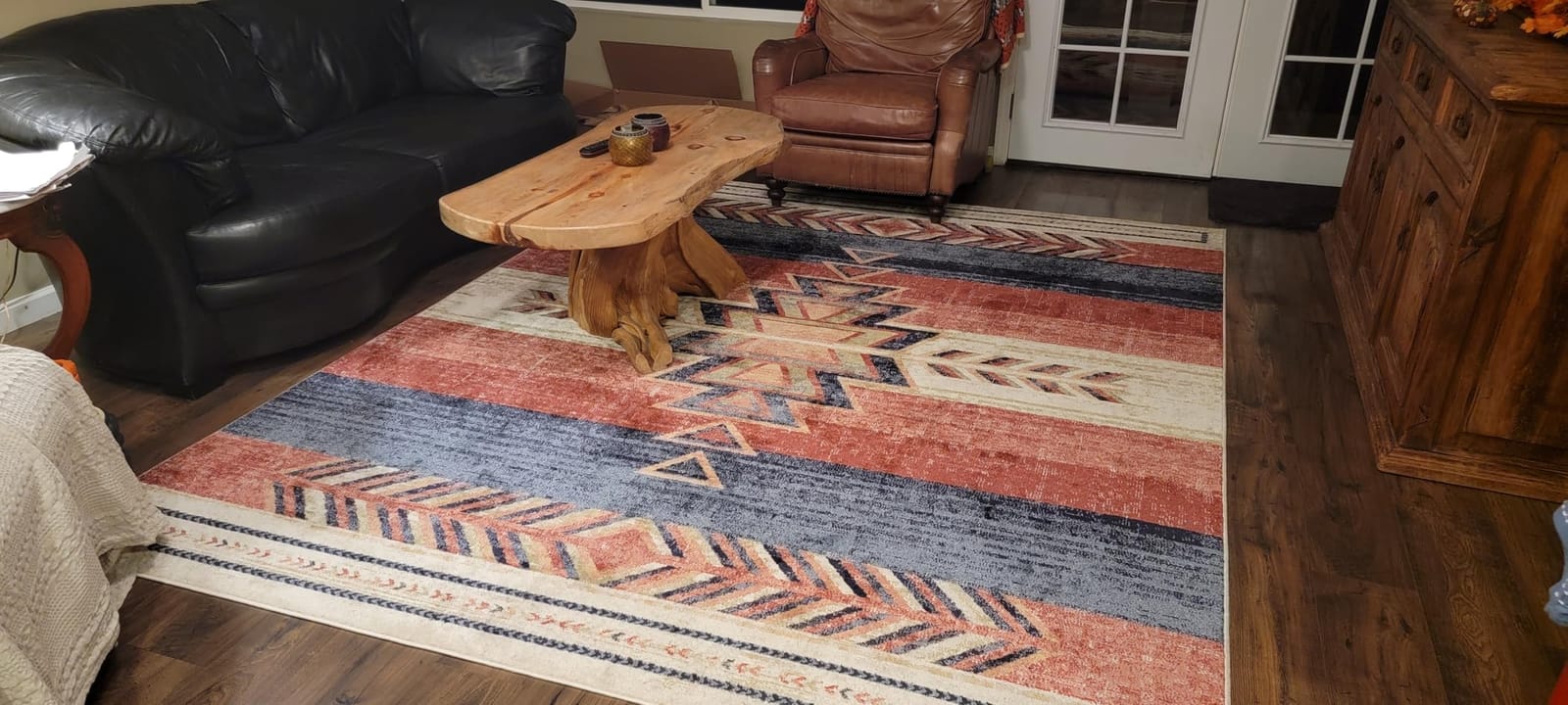Well Woven Dustin Crimson Southwestern Medallion 5'3