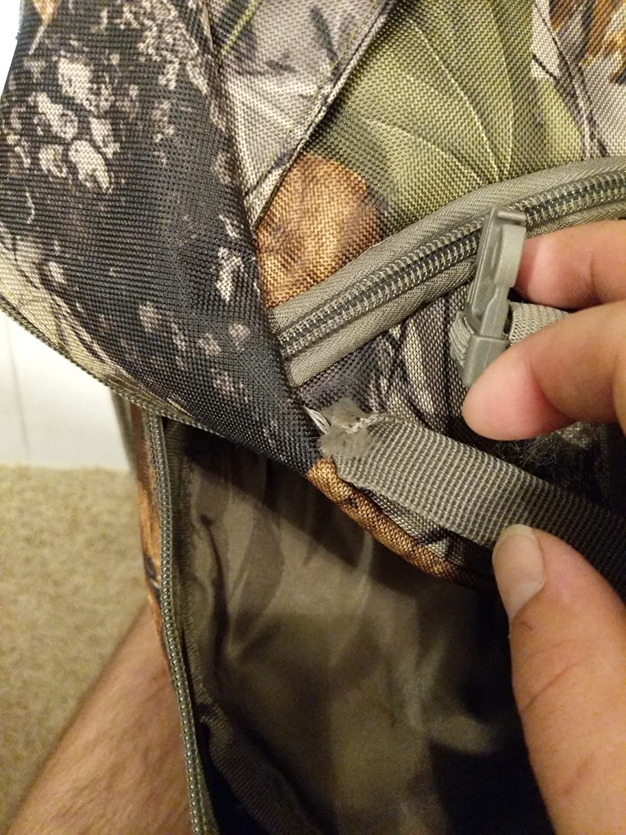 Hunting Backpack Outdoor Daypack Hunting Pack for Men with Rain Cover. customer photo 1