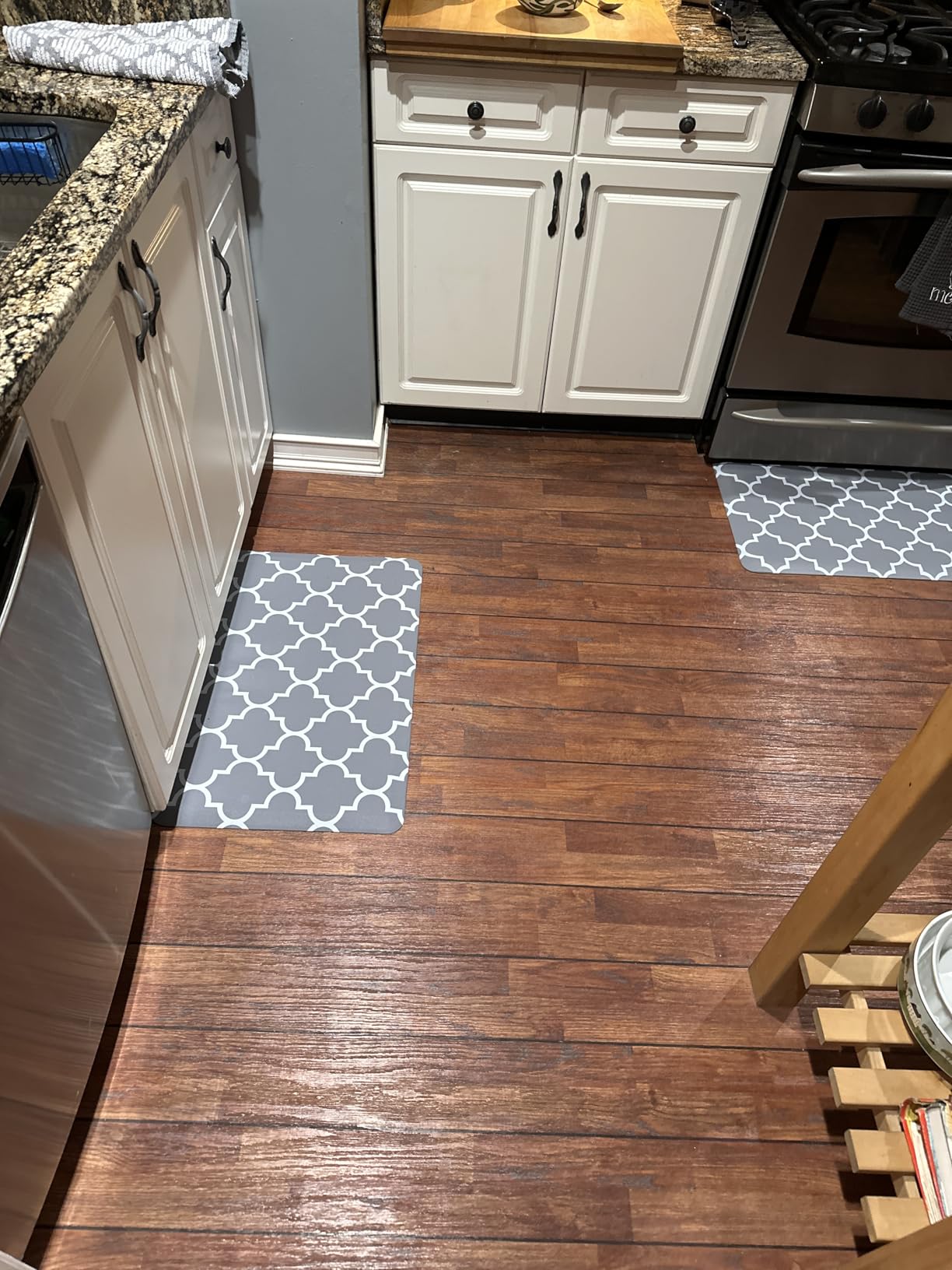 WISELIFE Kitchen Mats and Rugs Cushioned Anti-Fatigue, 17.3
