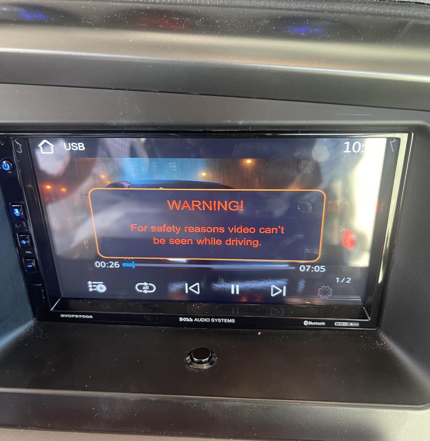 BOSS Audio Systems BVCP9700A CarPlay Android Car Stereo, 7 Inch Touchscreen customer photo 1