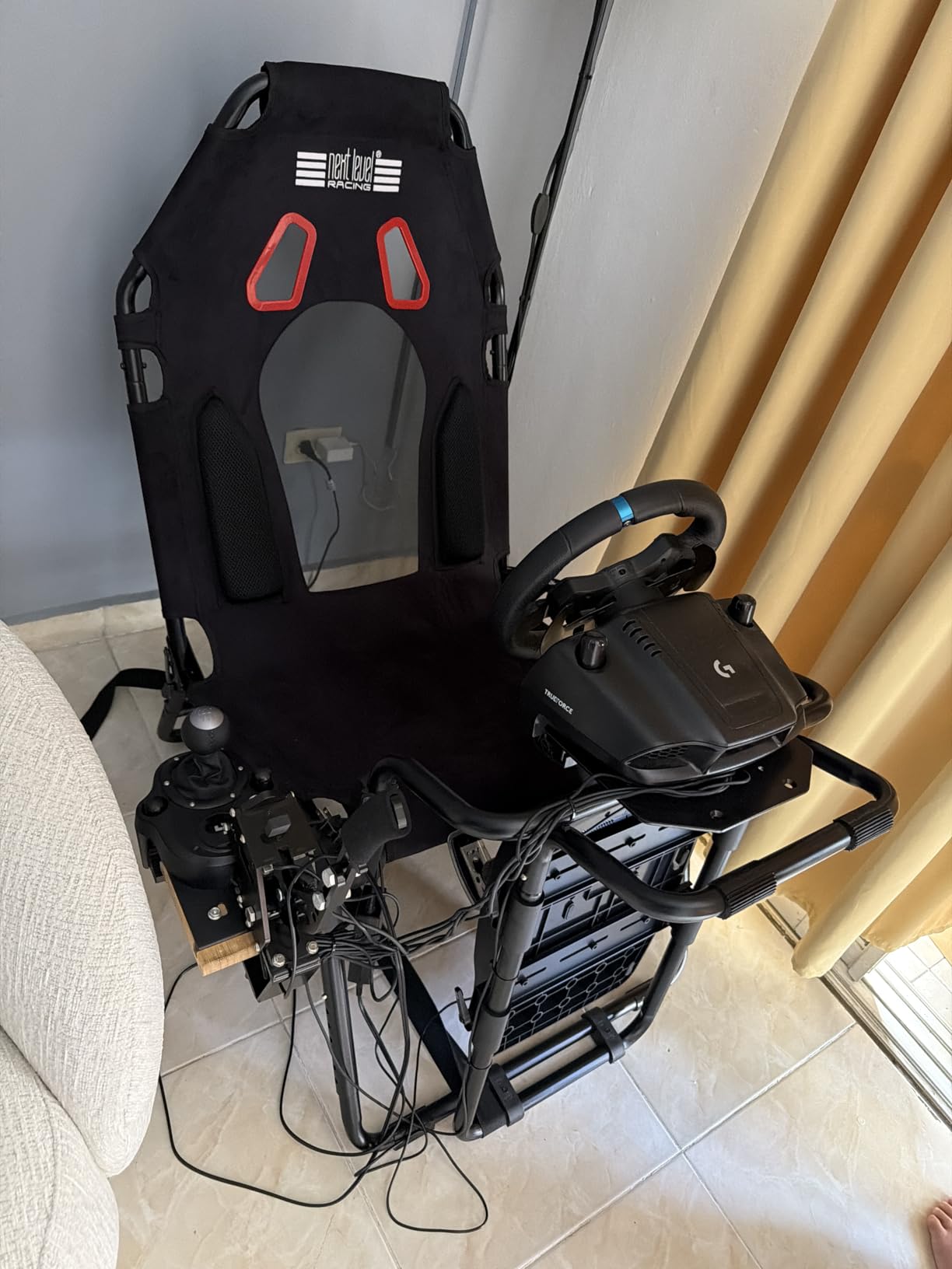 Next Level Racing GT Lite Foldable Simulator Cockpit (NLR-S021) customer photo 2