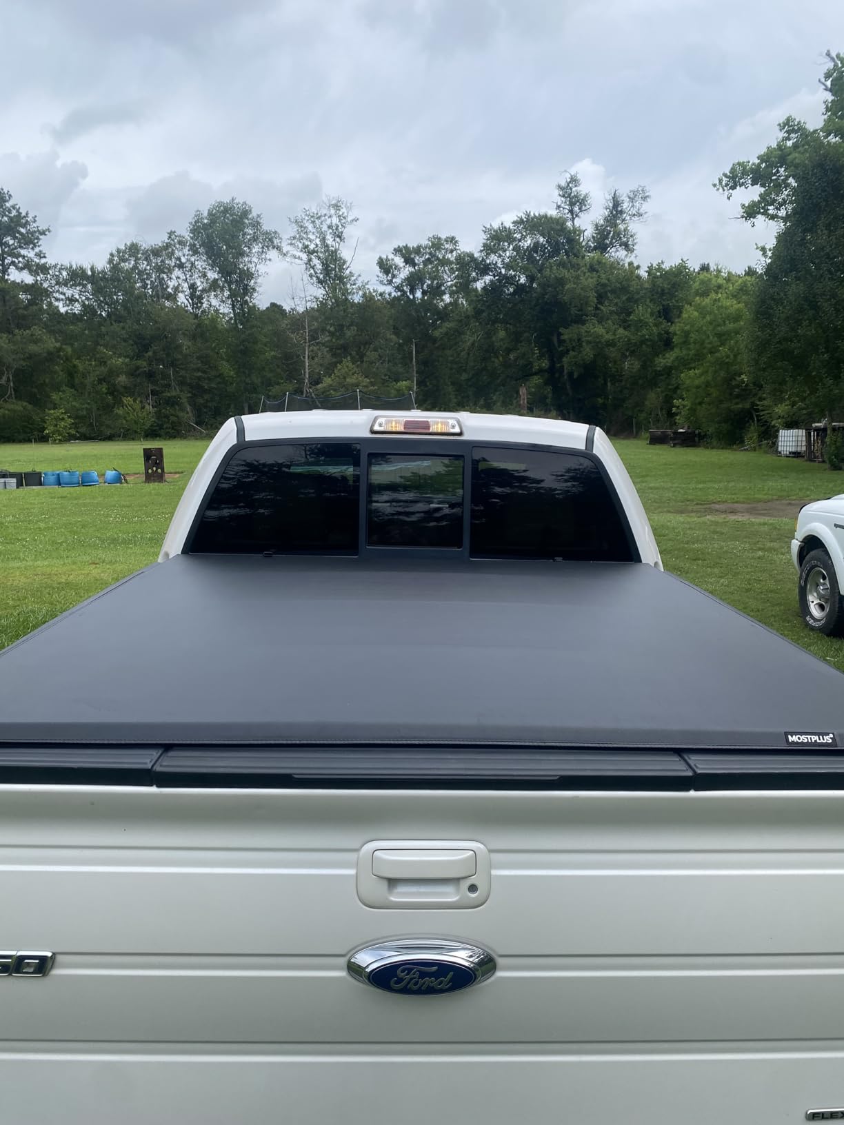 MOSTPLUS 6.5FT Roll-Up Soft Vinyl Truck Bed Tonneau Cover Compatible for Ford F150 2009-2025 2026 Ford F-150 Bed On Top (78Inch) customer photo 1