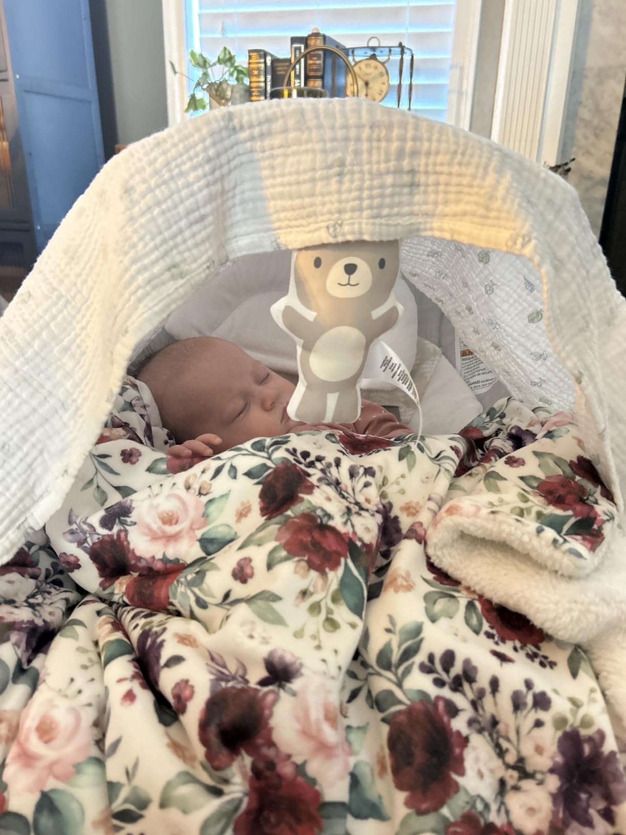 Ingenuity Keep Cozy 3-in-1 Grow with Me Vibrating Baby Bouncer, Seat & Infant to Toddler Rocker, Vibrations & Toy Bar, 0-30 Months Up to 40 lbs (Weaver) customer photo 2