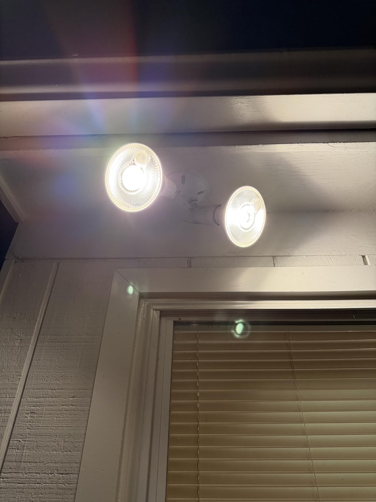 GE LED+ PAR38 Motion Sensor Outdoor Flood Light Bulbs, 15W, 2 Pack customer photo 2
