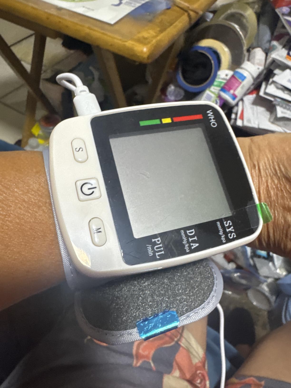 FDA Cleared Blood Pressure Monitor Wrist BP Machine for Home Use customer photo 2