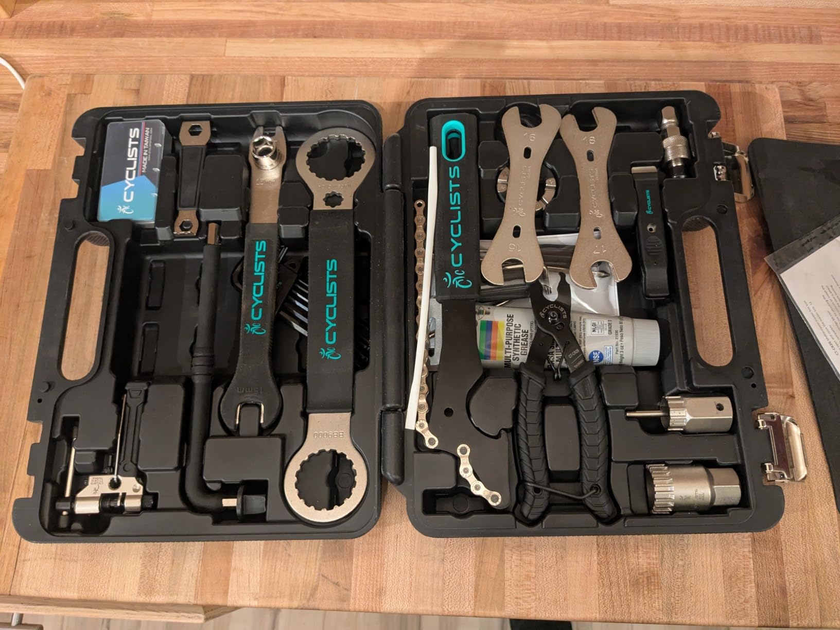 23 Piece Bike Tool Kit - Bicycle Repair Tool Box Compatible customer photo 1