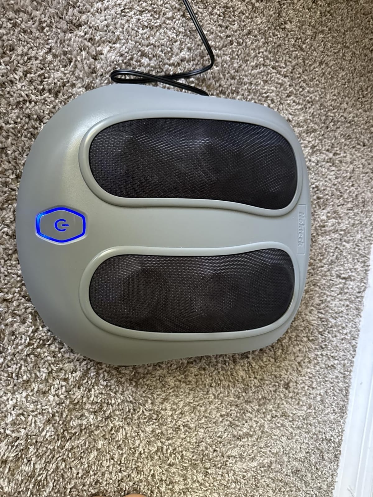 Nekteck Shiatsu Foot Massager with Heat for Plantar Fasciitis customer photo 1