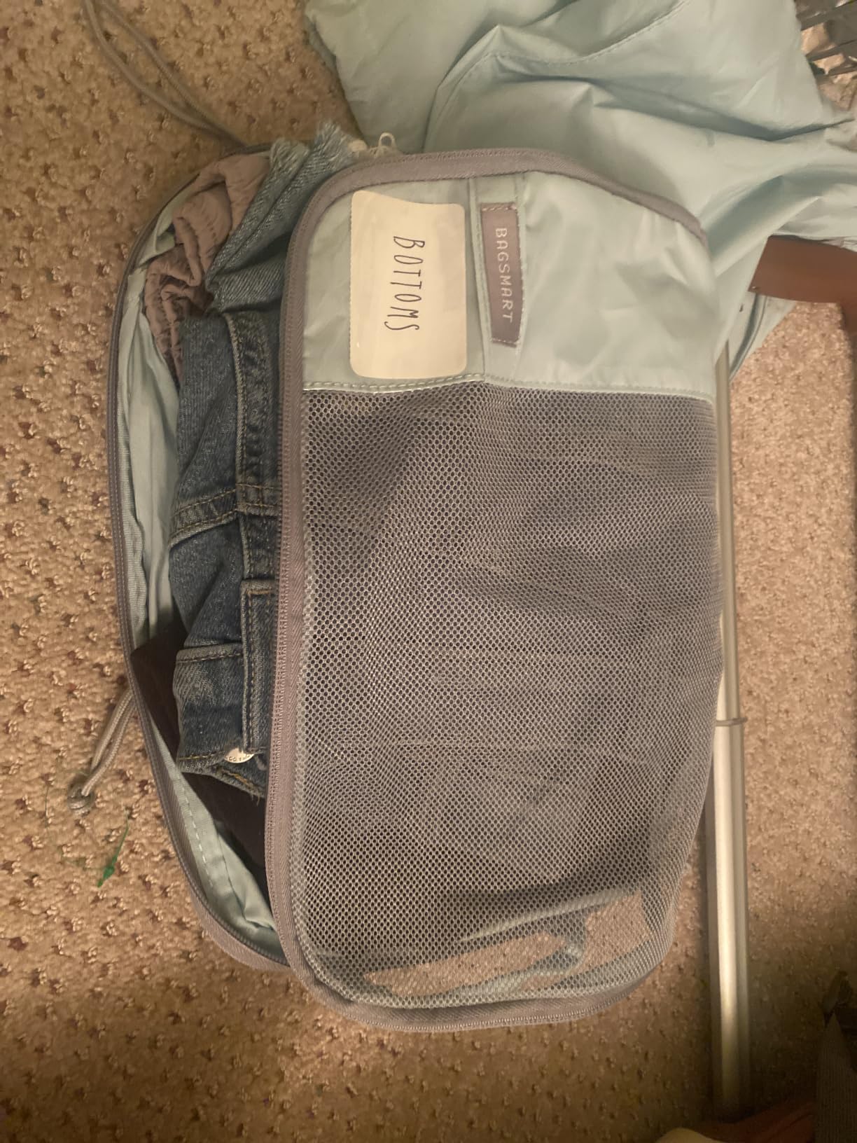 BAGSMART Compression Packing Cubes for Travel Essentials customer photo 2