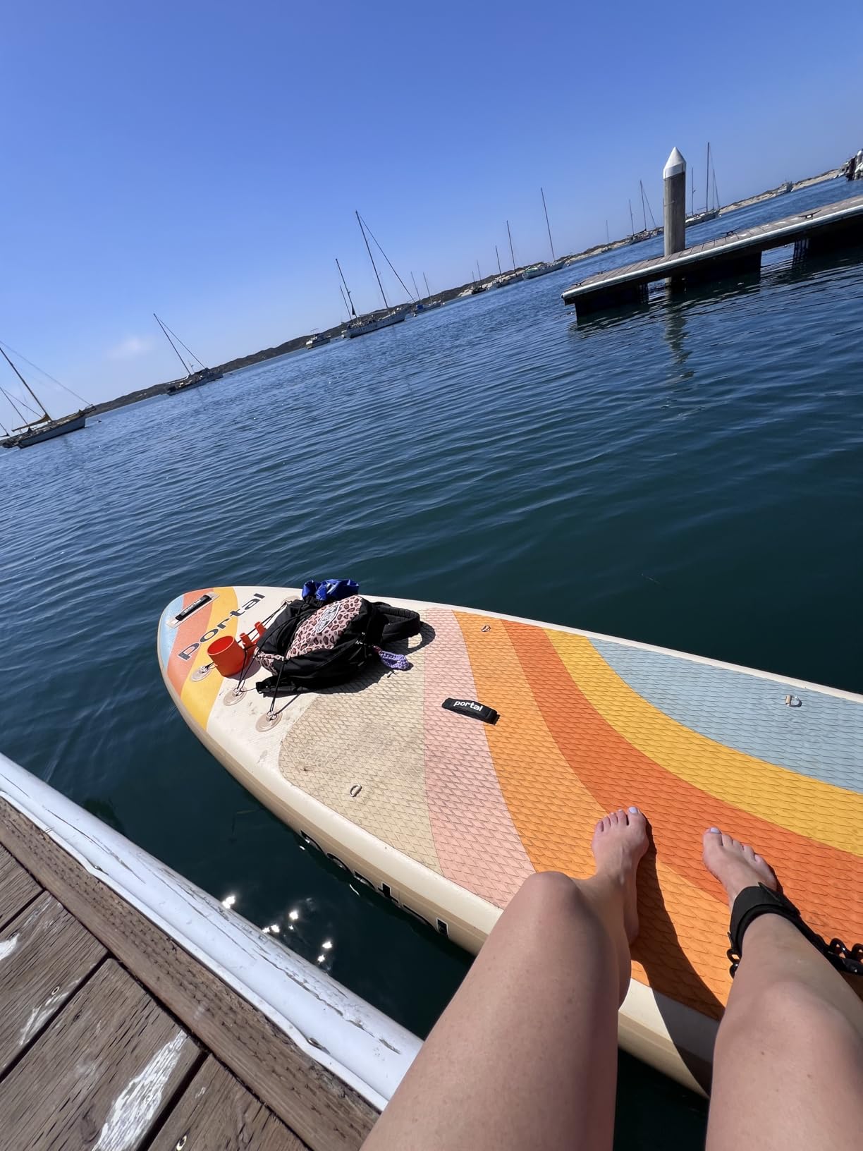 PORTAL SUP Inflatable Paddle Board for Adults 10'6'' Stand Up Paddleboard,Non-Slip Deck Blow up Paddle Boards with Adjustable Paddle, Carry Bag, and Repair Kit customer photo 1