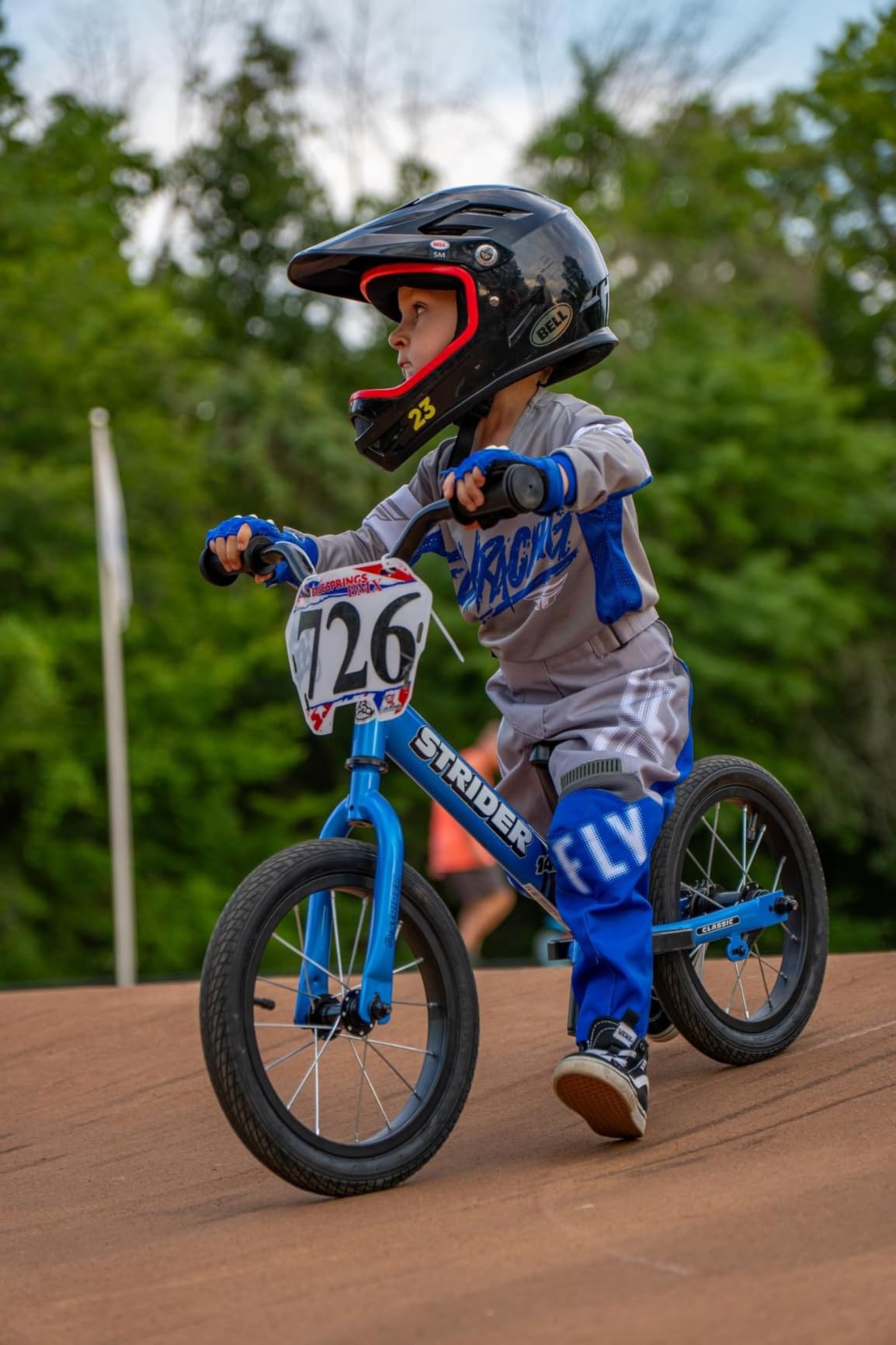 Strider 14x Classic Balance Bike for Kids Ages 3-6 Years, Tangerine | No Pedals, Balance Bike with Adjustable Seat and Handlebars, Lightweight Steel Frame, Can Convert into Pedal Bake customer photo 1