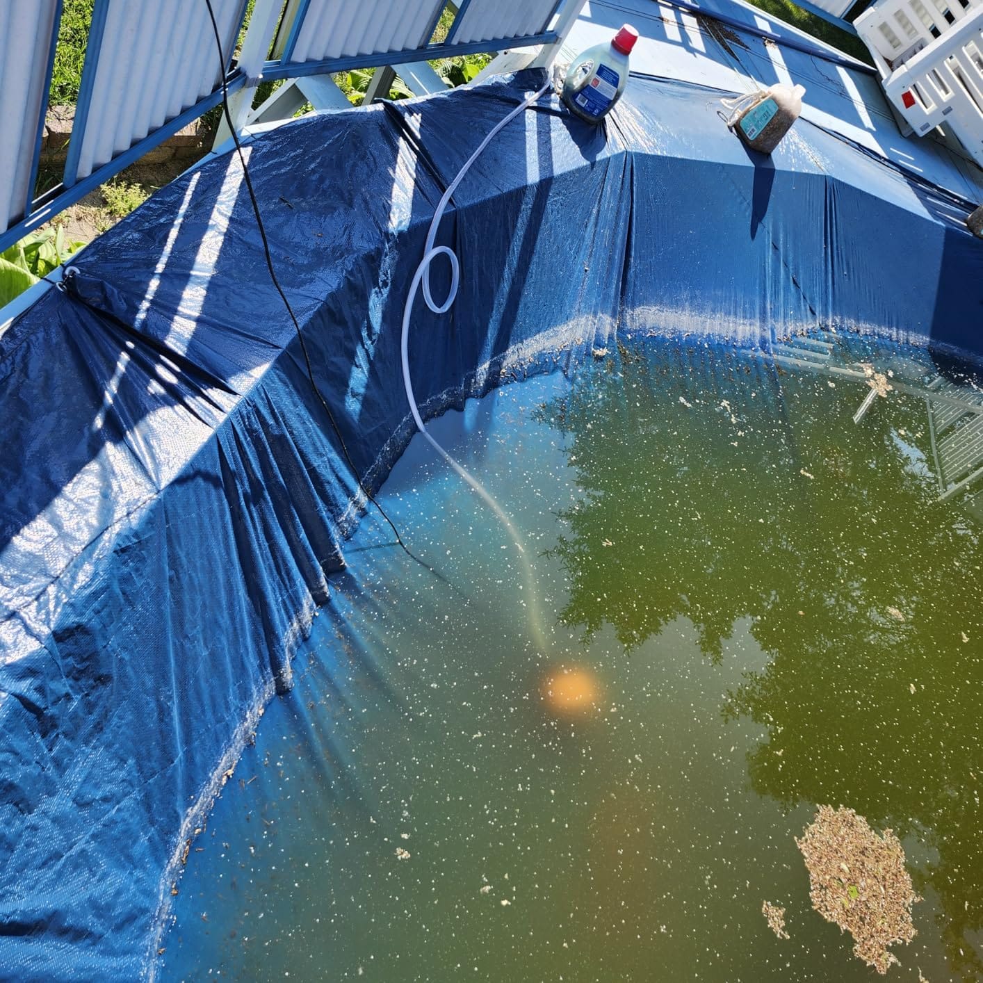 AgiiMan 850GPH Pool Cover Pump, Submersible Sump Pump above Ground customer photo 2
