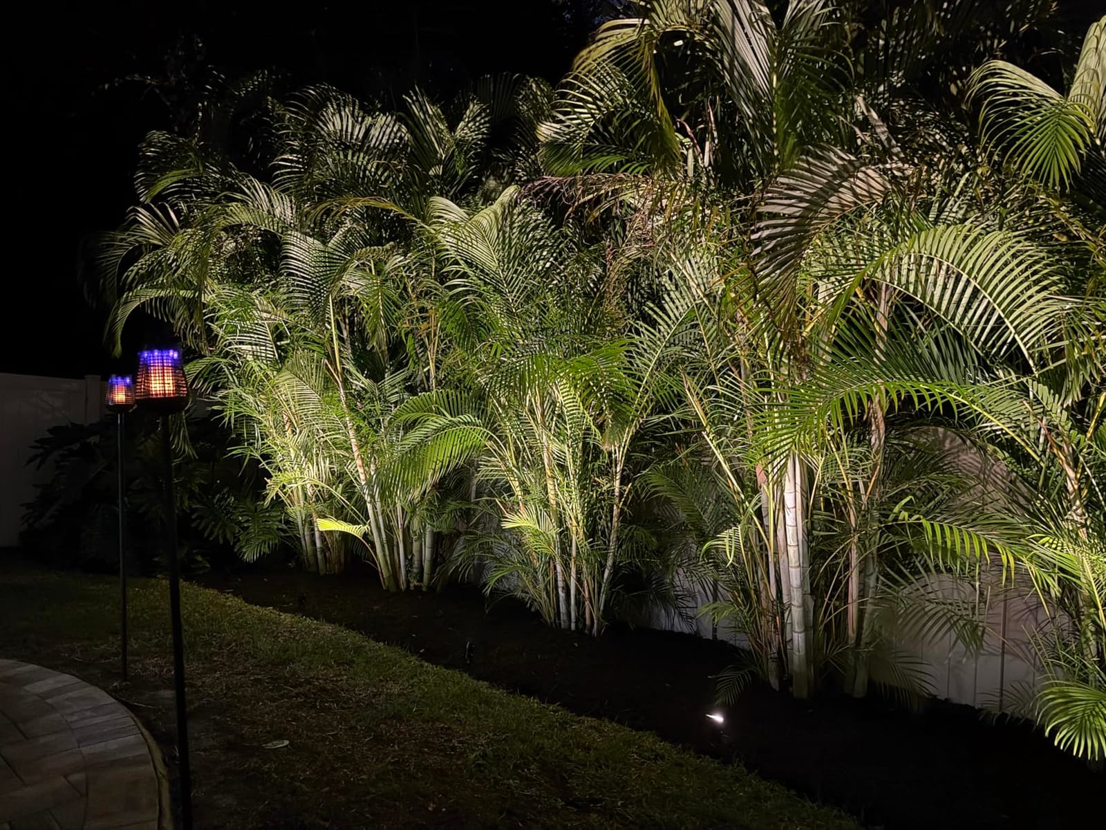 SUNVIE 24 Pack Low Voltage Landscape Lights LED 12W Landscape Lighting with connectors AC/DC 12V-24V Outdoor Spotlight IP65 Waterproof Tree Flag Lights Warm White Spotlights for Yard Garden Pathway customer photo 2