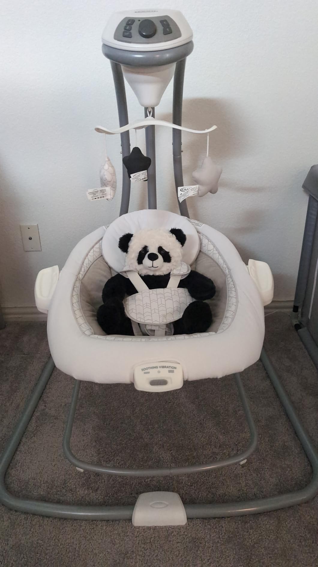 Graco DuetConnect LX Portable Baby Swing and Bouncer, Multi-Direction Baby Bouncer Seat, Multiple Swing Speeds, Great Gift for New Parents, Redmond customer photo 2