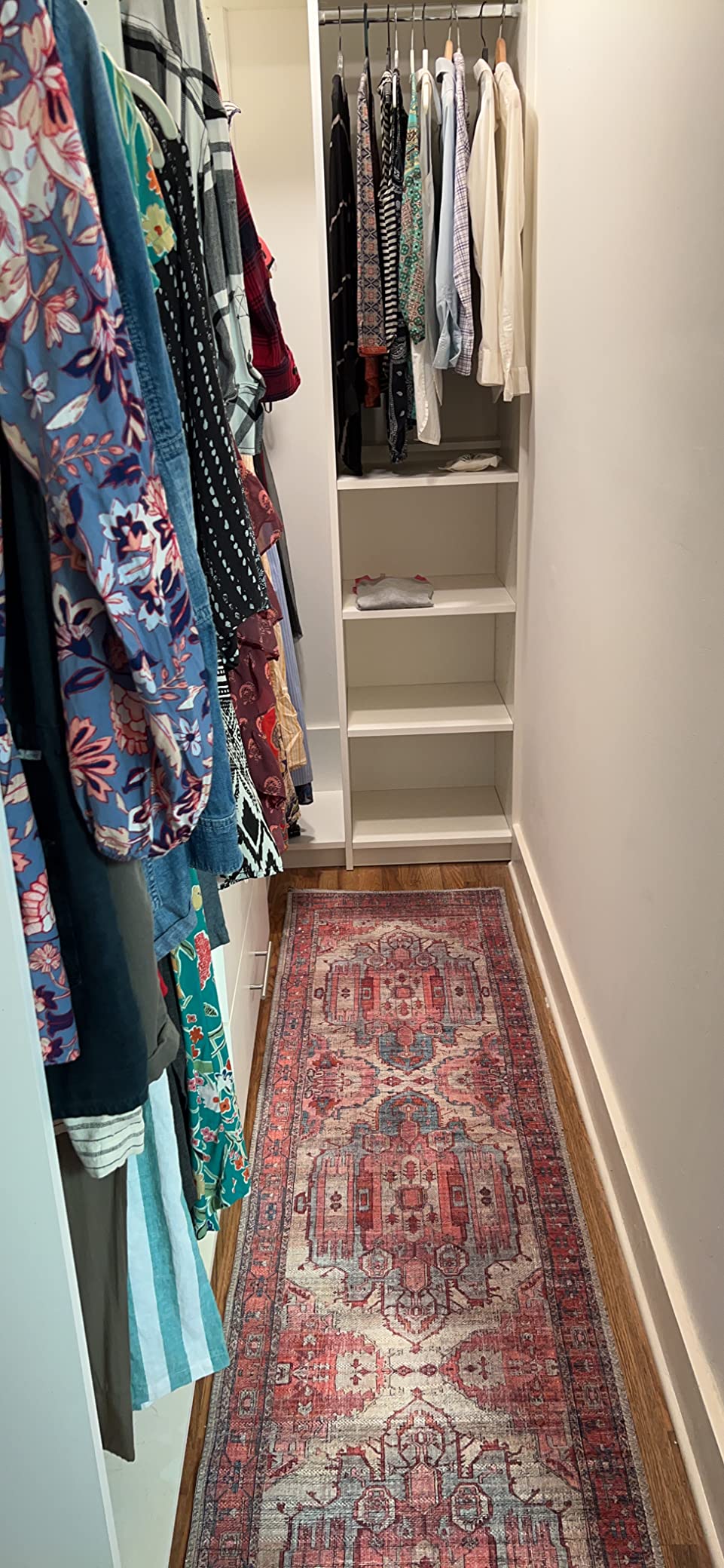 Rugs.com - Maahru Rug – 3 Ft Square Multi Washable Rug – Easy-Clean Flatweave for Kitchens, Entryways, and Small Spaces customer photo 2