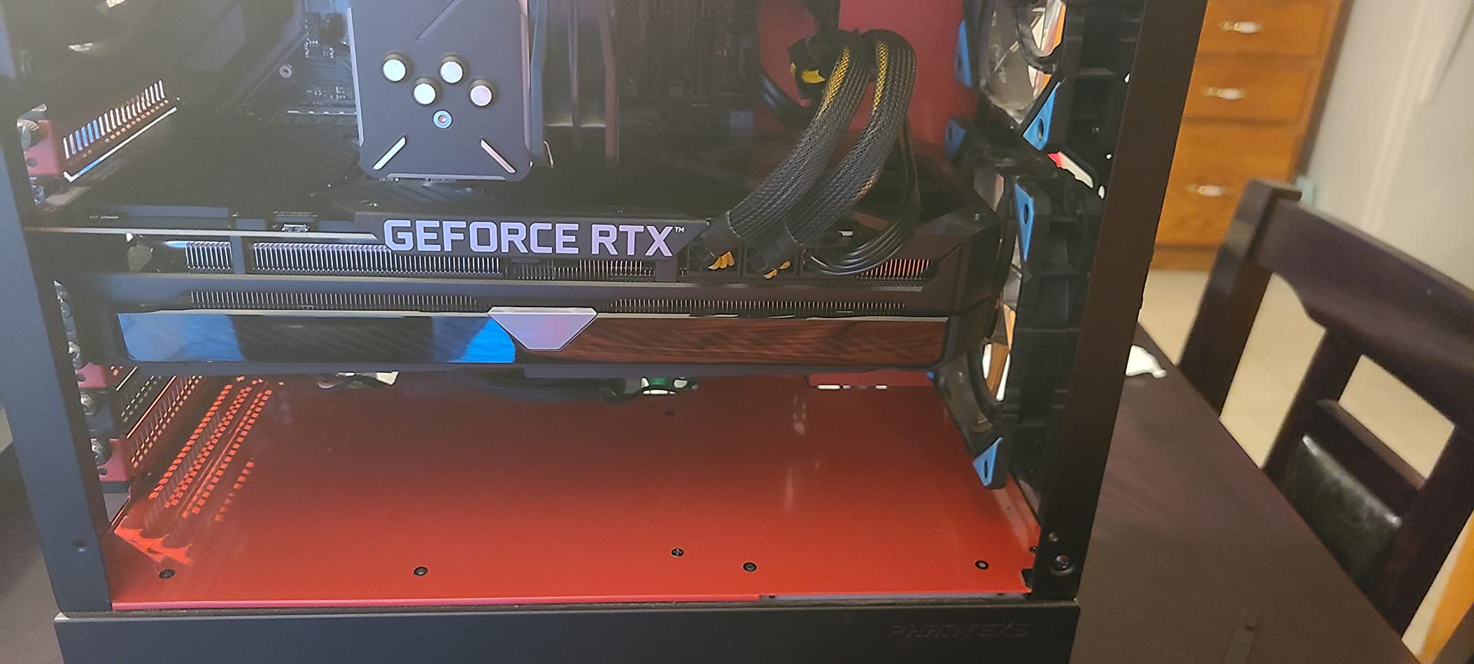 ASUS ROG Strix NVIDIA GeForce RTX 3070 Ti OC Edition Gaming Graphics Card (PCIe 4.0, 8GB GDDR6X, HDMI 2.1, DisplayPort 1.4a, Axial-tech Fan Design, 2.9-Slot, Super Alloy Power II), 3 Year Warranty customer photo 1