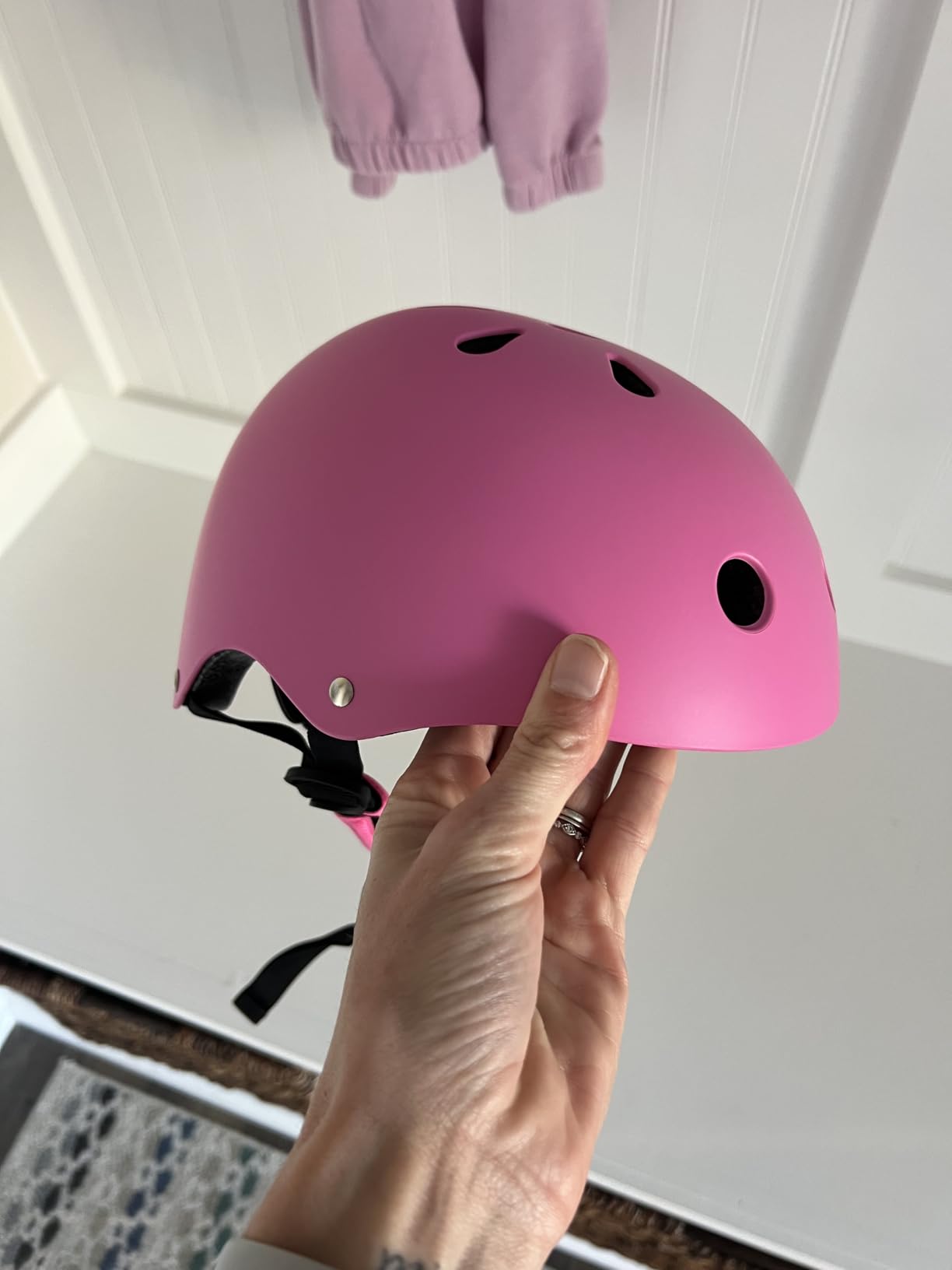 Simply Kids Bike Helmet with DIY Stickers, CPSC & CE Certified - Toddler Helmet for Skateboard Roller-Skating Bicycle Scooter customer photo 1