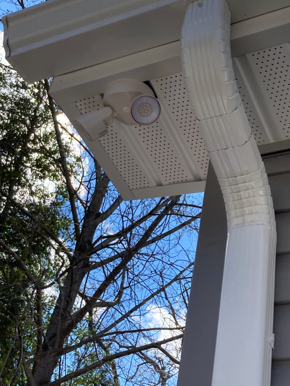 Lithonia Lighting HomeGuard 2-Light LED Outdoor Flood Lights, 4000K, Bronze customer photo 1