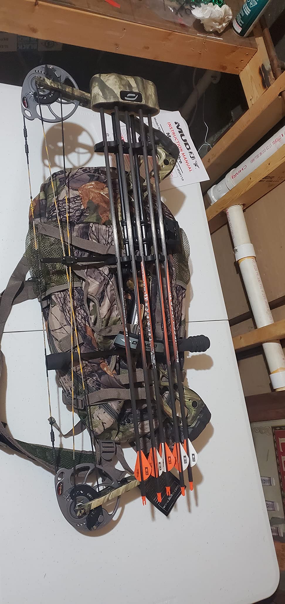 Hunting Backpack with Waterproof Rain Cover for Men. customer photo 2