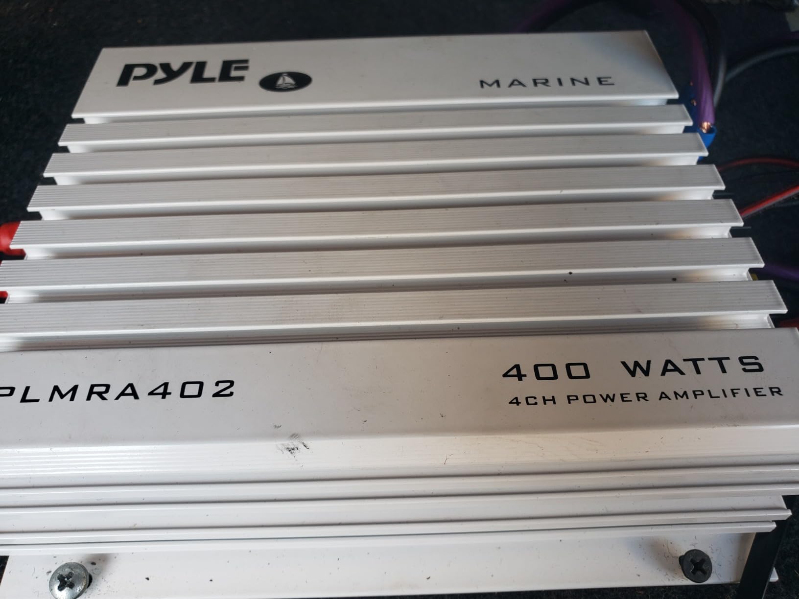 Pyle Hydra Marine 400W 4-Channel Waterproof Amplifier - PLMRA402 customer photo 1