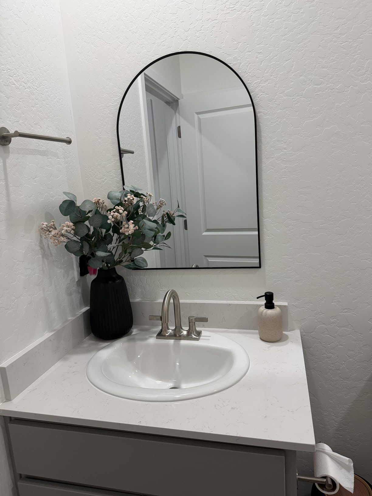HARRITPURE Arched Wall Mirror 24