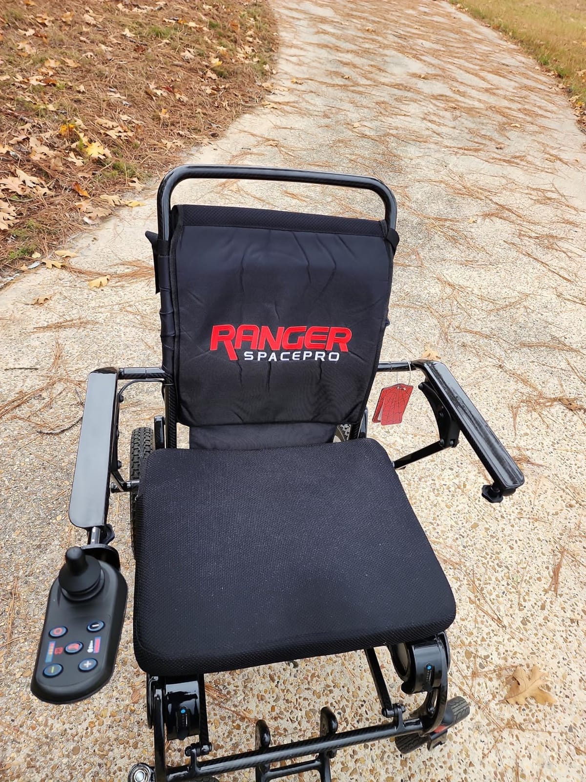 Porto Mobility Ranger SpacePro XL Carbon Fiber Lighweight Foldable Next Generation Electric Wheelchair (Carbon, XL Wide Seat) customer photo 2