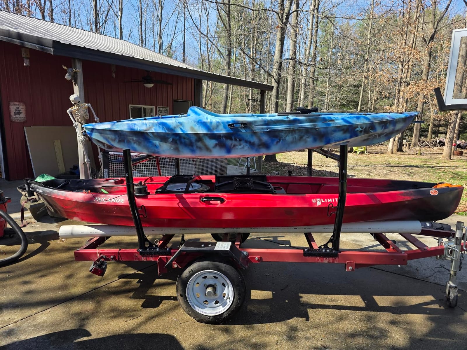 Ladder Rack for Truck Non-Drilling, 800 lbs Capacity customer photo 2