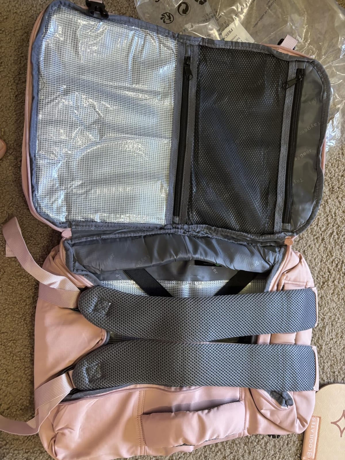 Taygeer Travel Backpack for Women, TSA Carry On Backpack Flight Approved customer photo 2