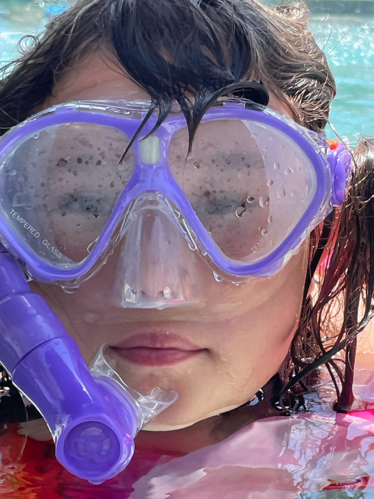 Gintenco Snorkeling Gear for Kids, Snorkel Mask Set for Boys Girls Youth customer photo 1