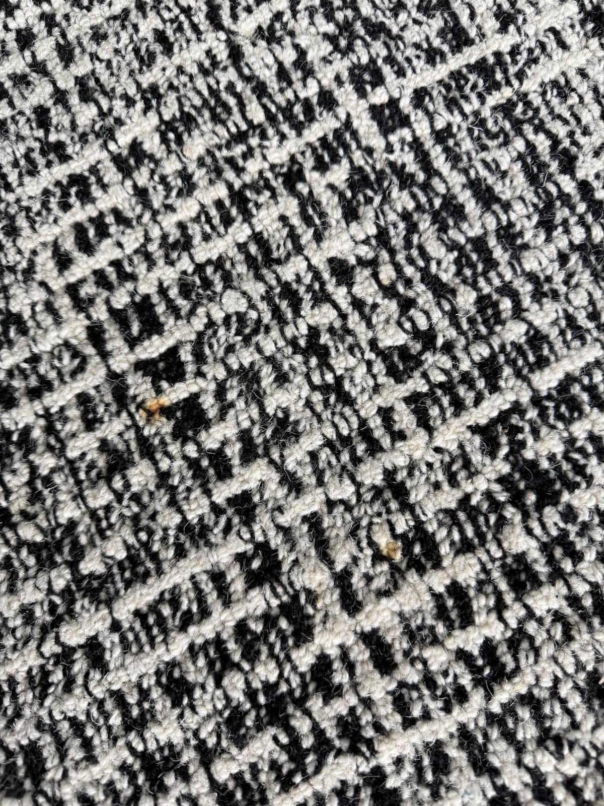 SAFAVIEH Abstract Area Rug 8x10, Wool Handmade Large Ivory & Grey ABT468G customer photo 1