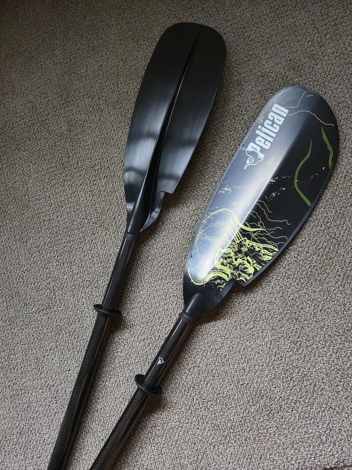 Pelican Symbiosa Kayak Paddle - Adjustable Fiberglass Shaft with Nylon Blades - Lightweight - 90.5in 240cm to 98.5in 250cm customer photo 2
