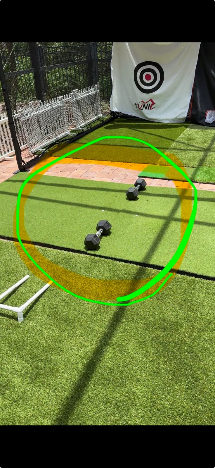 Bltend Golf Mat 36mm: 5x4ft/6x4ft Golf Hitting Mat Practice Outdoor Indoor customer photo 1