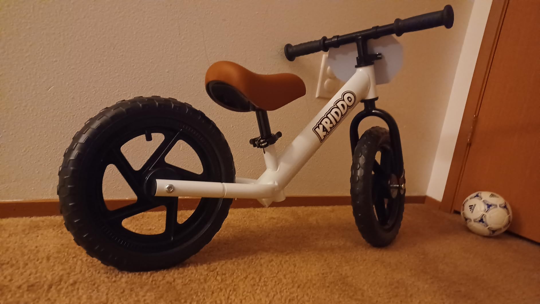 KRIDDO Toddler Balance Bike 2 Year Old, Gift for 2-3 Boys Girls, Adjustable customer photo 2