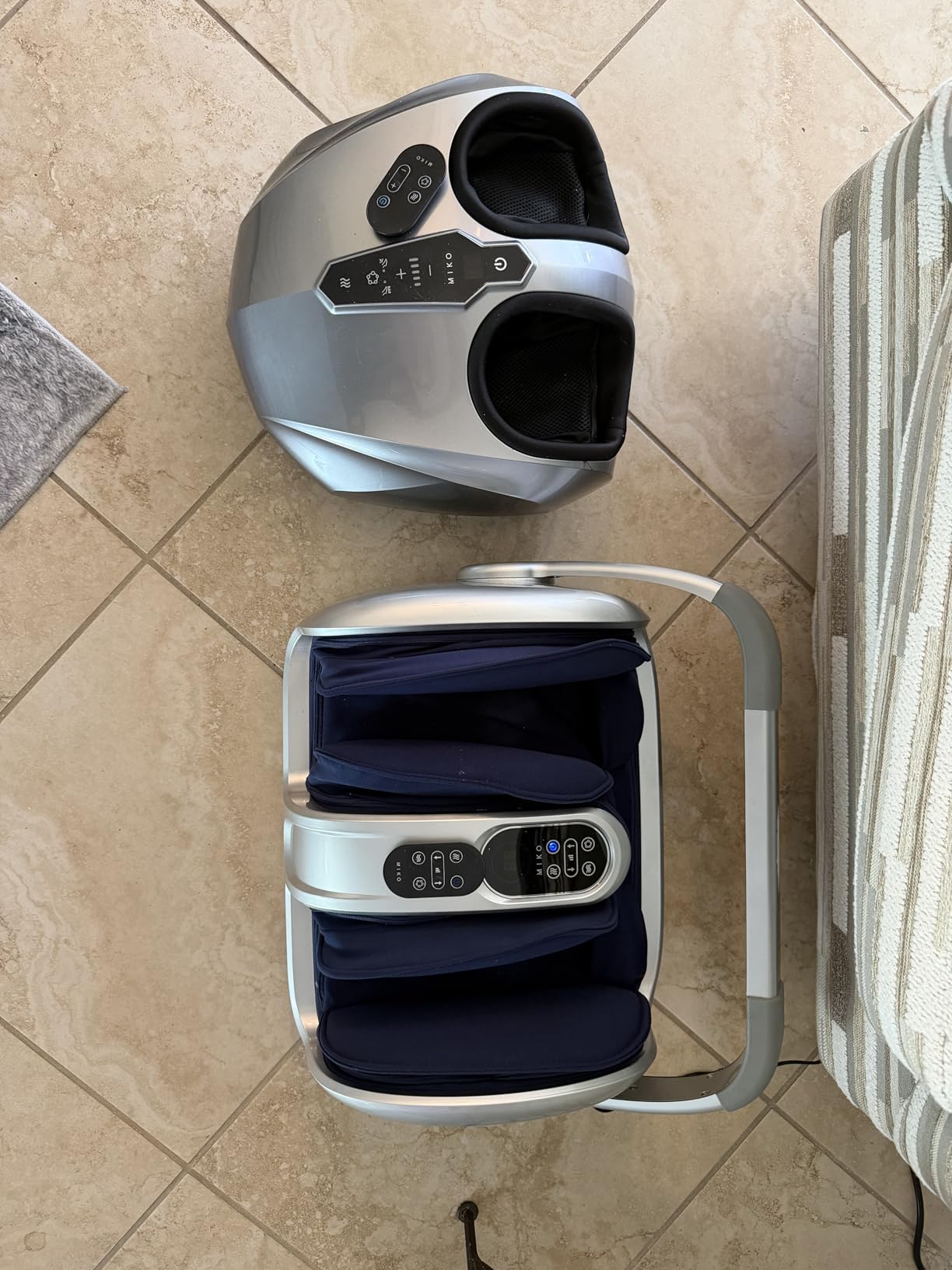 MIKO Shiatsu Foot Massager with Heat and Air Compression customer photo 1