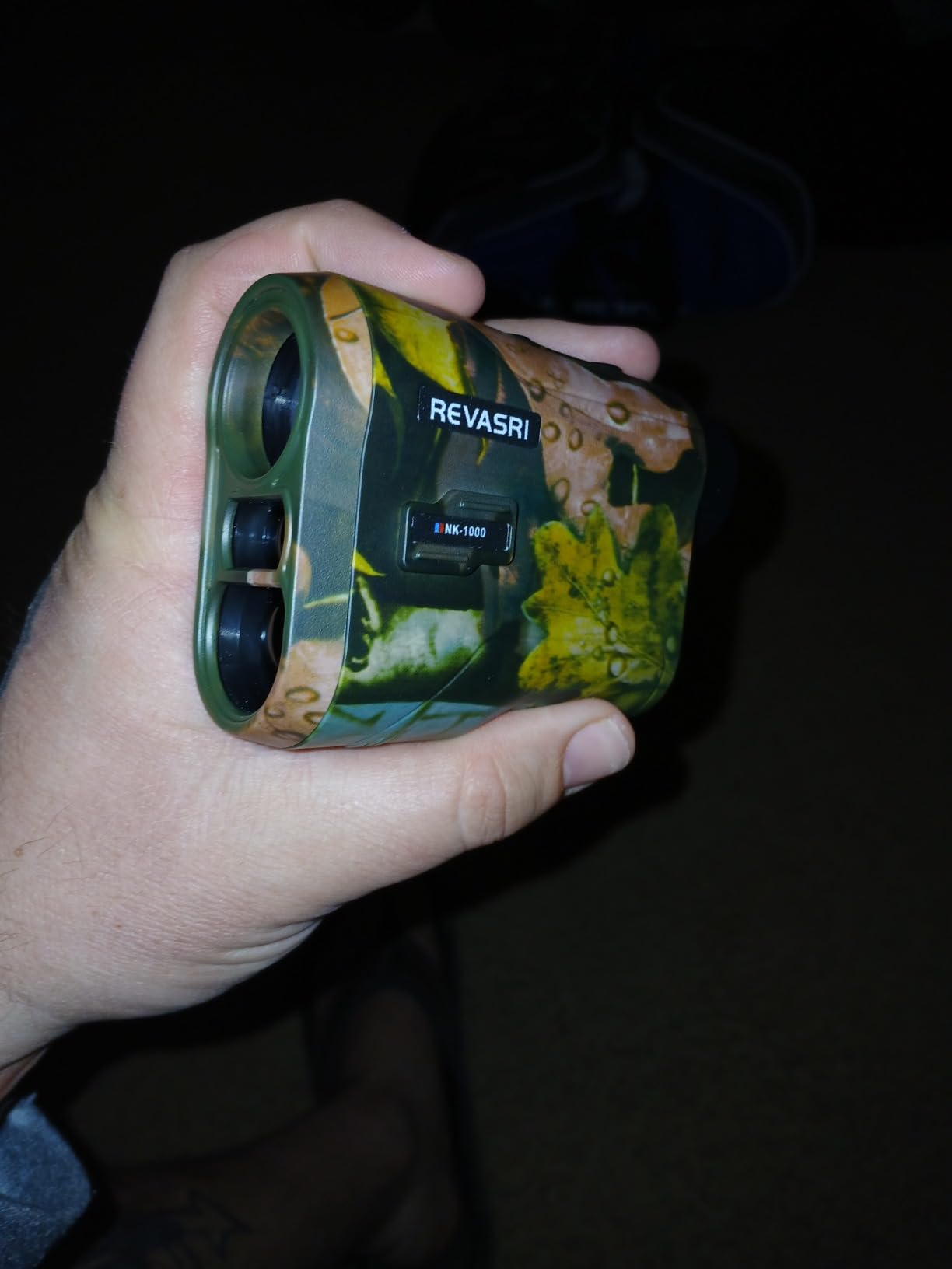 REVASRI Hunting Laser Rangefinder with Rechargeable Battery 1000 Yards Hunting Range Finder with Target Acquisition Technology Easy-to-Use Clear Accurate Rangefinders for Hunters customer photo 2