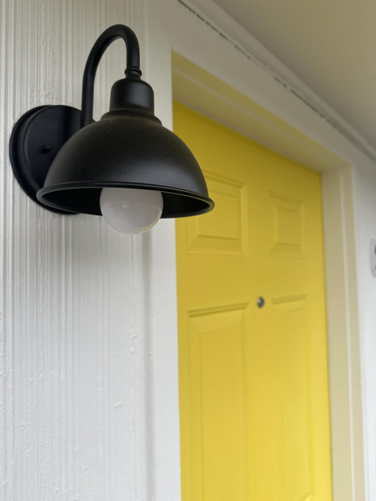 Barn Light Gooseneck Light, Small Farmhouse Outdoor Lighting customer photo 2